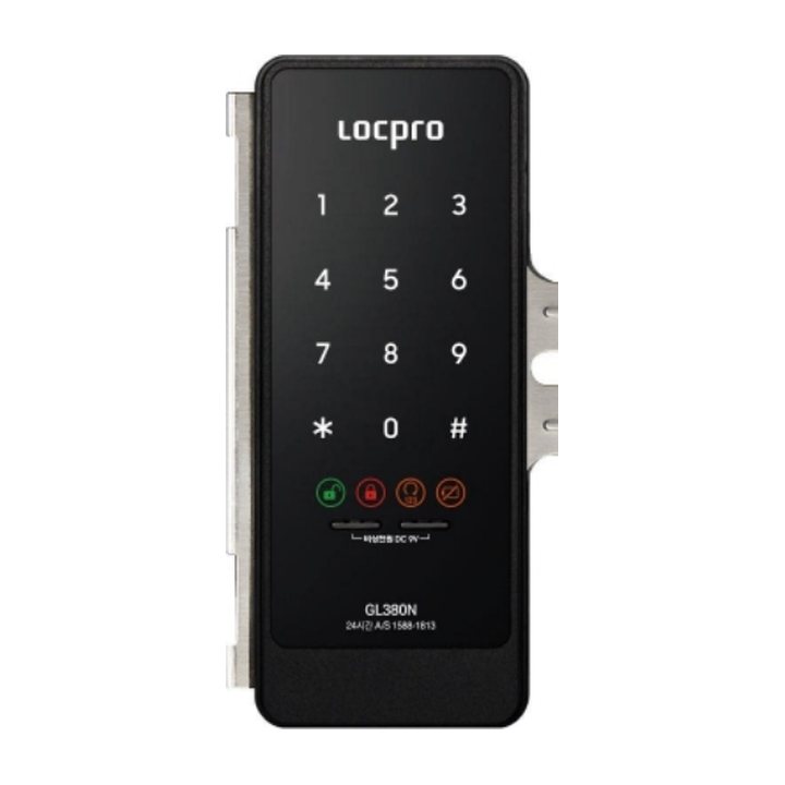 락프로 GL380N / S 유리문(강화) 도어락